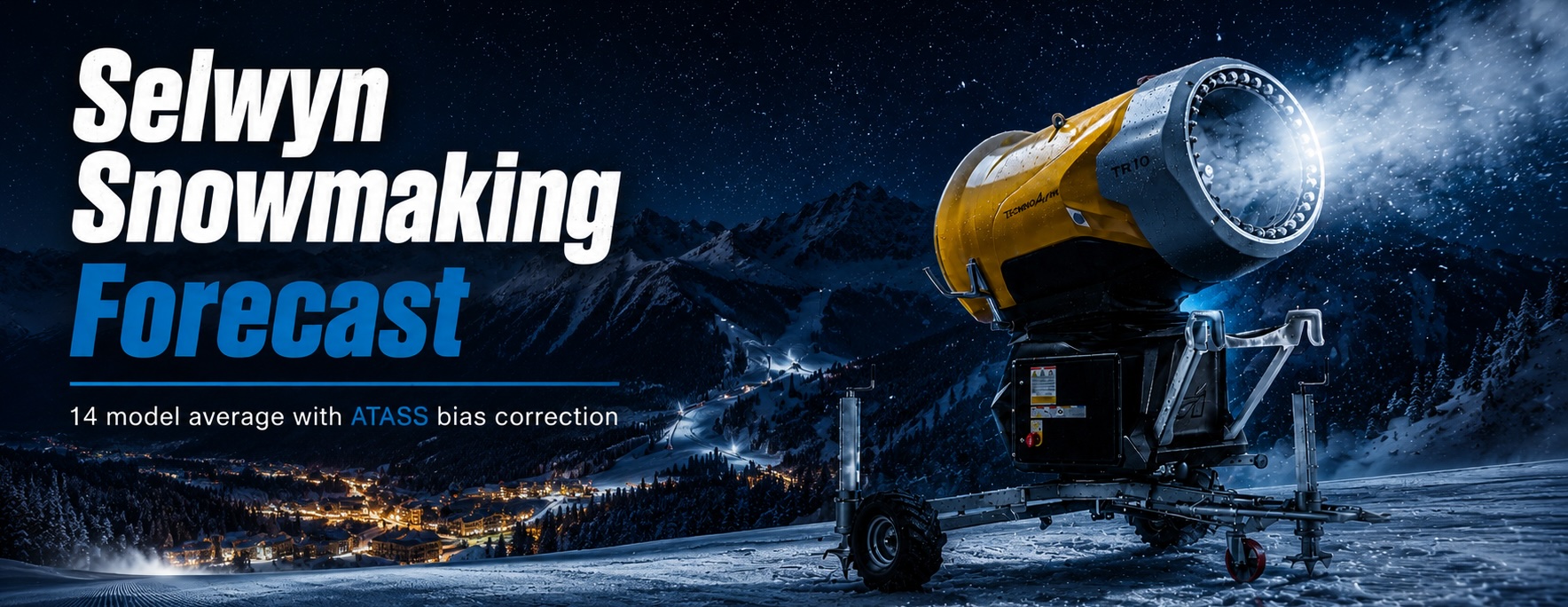 Selwyn Snow Resort Snowmaking